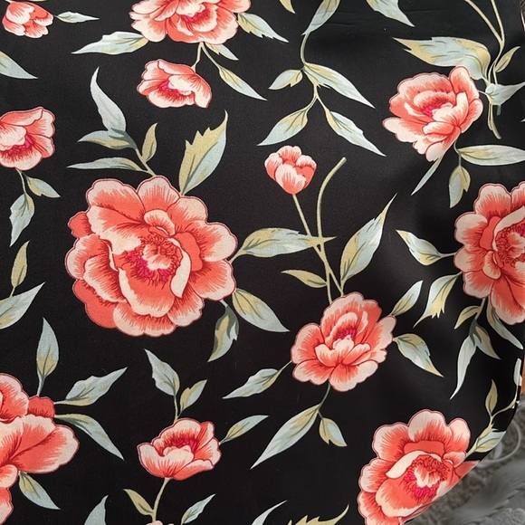 NYCC• Pull-On Pencil Skirt Floral Retro Women’s Size Medium EUC - Picture 7 of 15